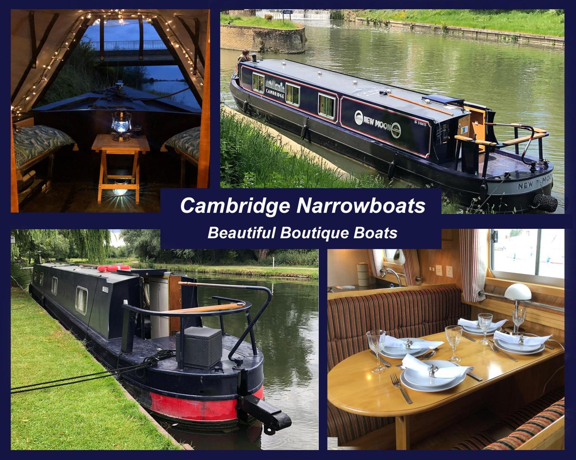 Narrowboats - Beautiful New Moon Narrowboat Botel Cambridge (Cambridgeshire)